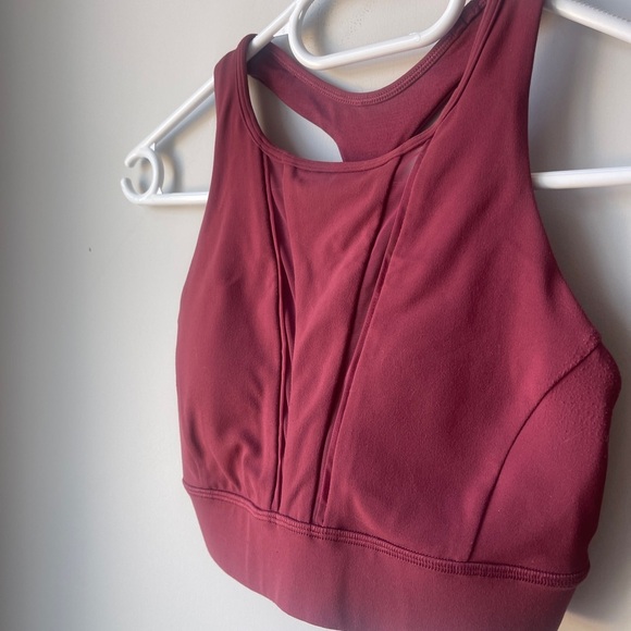 Lululemon Nulu Mesh High Neck Bra Size 4 - Picture 2 of 5